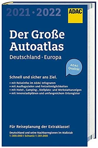 Adac der große autoatlas - adac,