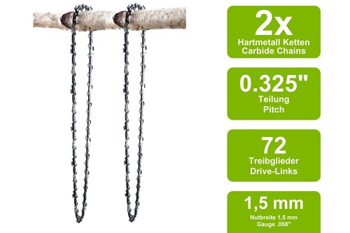 Hartmetall sägeketten - 2,