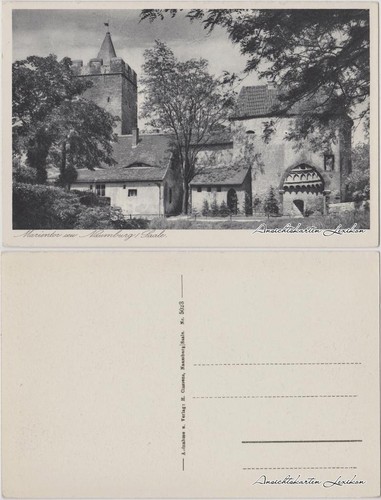 Ansichtskarte naumburg - ansichtskarte,