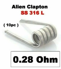 10 x ALIEN CLAPTON SS316L