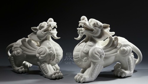 Old dehua porcelain wealth - 11",