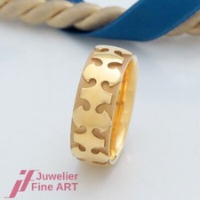 Furrer Jacot Trauring /Ehering - 18K/750 Gelbgold - ohne Besatz - Größe 63 - NEU