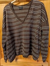 Brauner leinenpullover von - brauner,