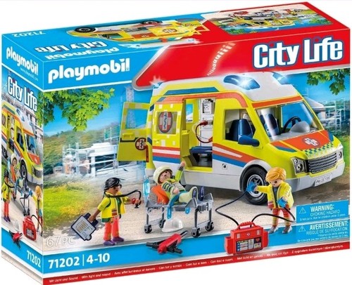 Playmobil 71202 ambulance - -,