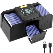 Kartenmischmaschine Kurbel