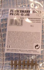 Fleischmann 6433 H0 Isolier-Schienenverbinder (12 Stück)