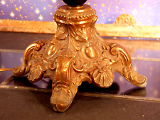 Tischlampe antik Kupfer klein