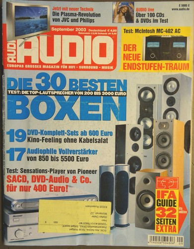 Audio september 2003 mcintosh - audio,