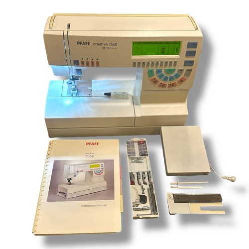 Pfaff creative 7550 sewing - creative,