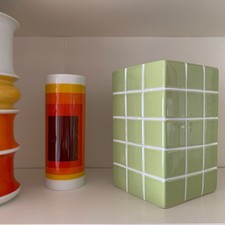 Vintage Pop Art Vase Keramik