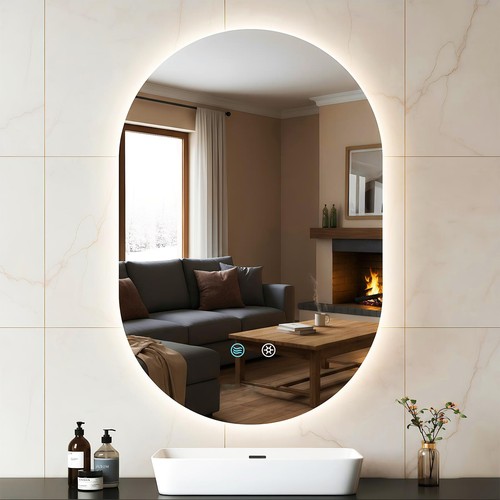 75x50cm led badezimmerspiegel - 75x50cm,