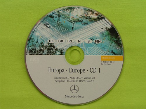 Navigation mercedes benz - cd,