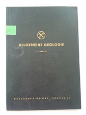 Allgemeine Geologie 7. Lehrbrief, Bergakademie Freiberg, Fachbuch 1956, DDR GDR