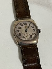 Art Déco Uhr Silbergehäuse