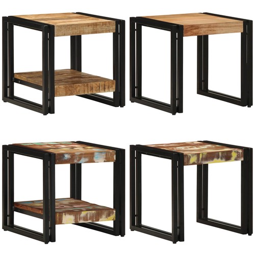 Couchtisch mehrfarbig 50x50x38 - couchtisch,