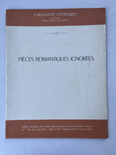 Noten.  Pieces Romantiques