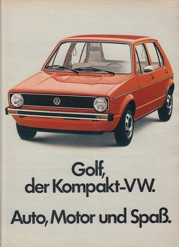 Volkswagen golf reklame - golf,
