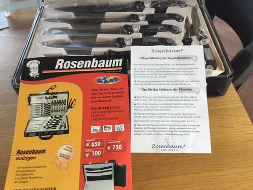 Messerset wie beschrieben - messerset,