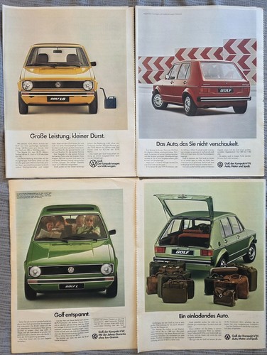 Golf werbebilder 70er jahre - golf,