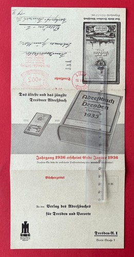 Reklame dresden 1935 - reklame,