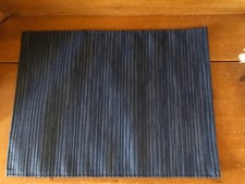 Platzsets blau, 6 x, abwasch- und waschbar,  44 x 33 cm, **sehr schön**