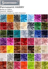 Pannesamt Stoff HARRY für Deko, Basteln und Bekleidung-50 cm Schritte-Meterware