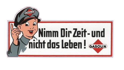 Nimm dir zeit aufkleber 20cm - dir,