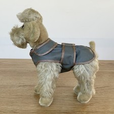 Steiff Pudel Snobby 22 cm grau 5322 50er Jahre ohne KFS Mantel