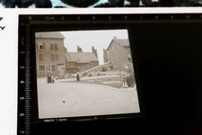 zwei tolle alte Negative - Strasse - Ort - DEA Werbung 60er Jahre 