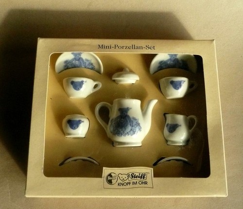 Steiff mini porzellan - steiff, mini-porzellan-set
