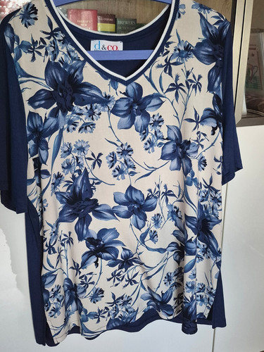 Shirt denim co qvc - gr.,