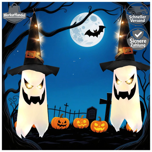 Halloween dekoration geister - halloween-dekoration, 2