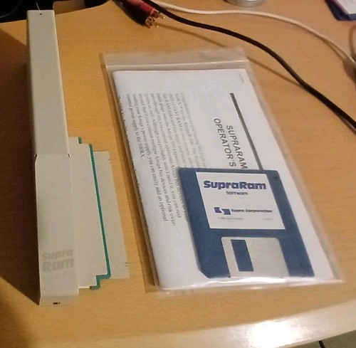 Amiga 500 supraram - supraram, 8mb