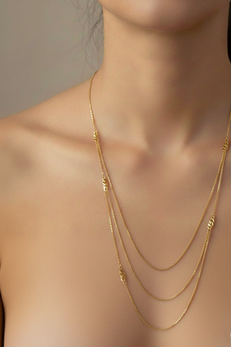 054 goldkette 333 80 - 054, cm
