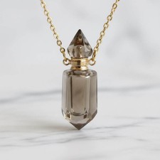 Rauchquarz Halskette - Damen