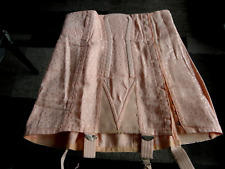 Antikes Strapsmieder Hüftgürtel 4 Strapse Triumph Gr. 70 Baumwolle lachsfarben