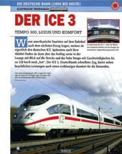 50   *   Der ICE 3     Sammelkarten    Atlas Verlag 
