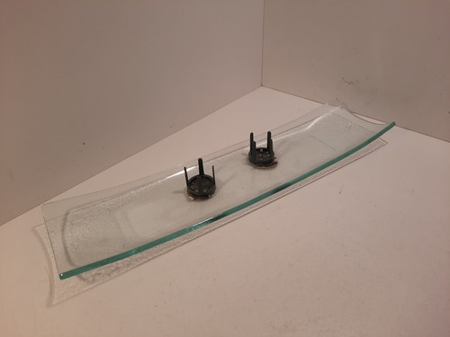 Glas schale eckig x - •, l