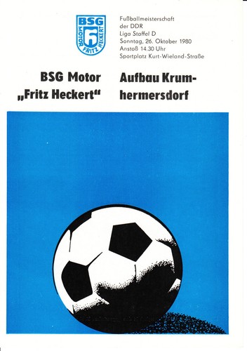 Ddr liga motor - 80/81, "fritz