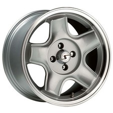Schmidt Felgen Retro-ML 9.0Jx16 ET25 4x100 SIL für Honda Civic MK6 EJ/EK