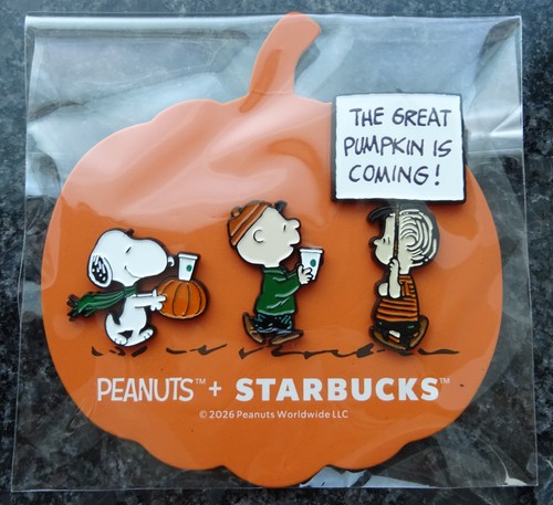 Starbucks enamel pin - pin, set