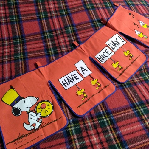 Sanrio vintage snoopy gardine - vintage,