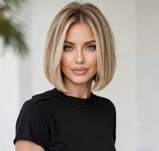 Blonde Highlight Perücke 13x4 Lace Front 100% Echthaarperücke