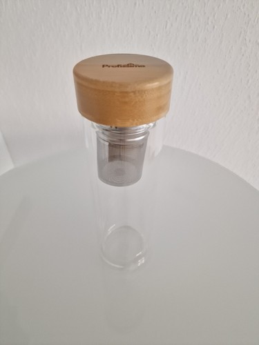 Glas thermoskanne mit - glas-thermoskanne,