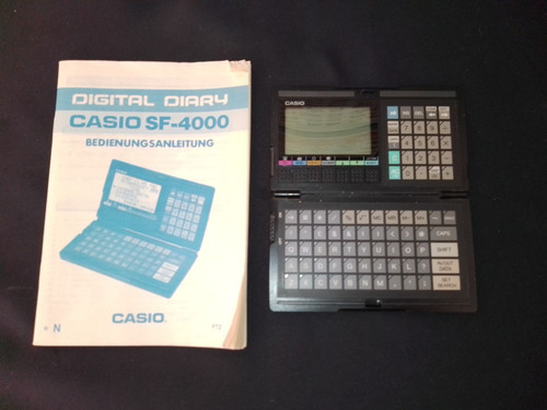 Casio digital diary - casio,