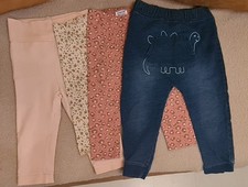 4 x Leggins  ,  1x Steiff, 1x
