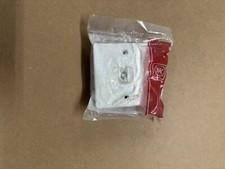 MK K3520WHI 1-Gang TV/FM Koax