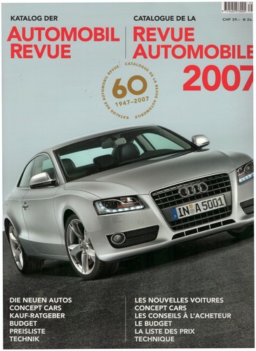 Automobil revue katalog - automobil, 2007