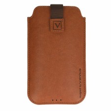 Premium Handy Tasche braun