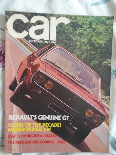 Car oct 1971 triumph - car, &